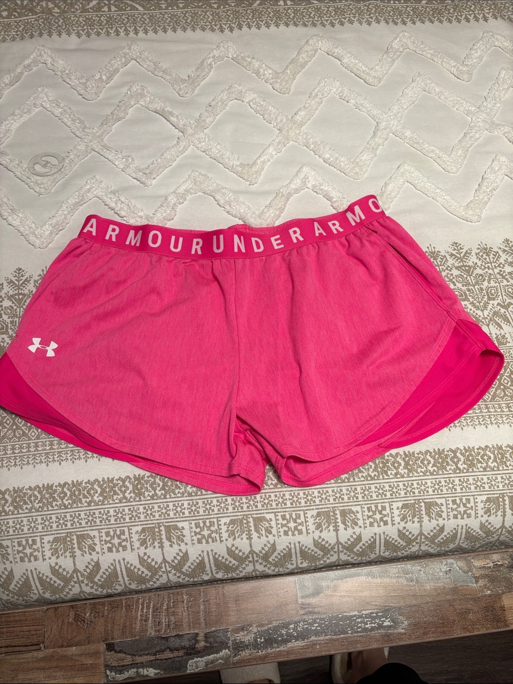 Under Armour Women’s Hot Pink Athletic Shorts